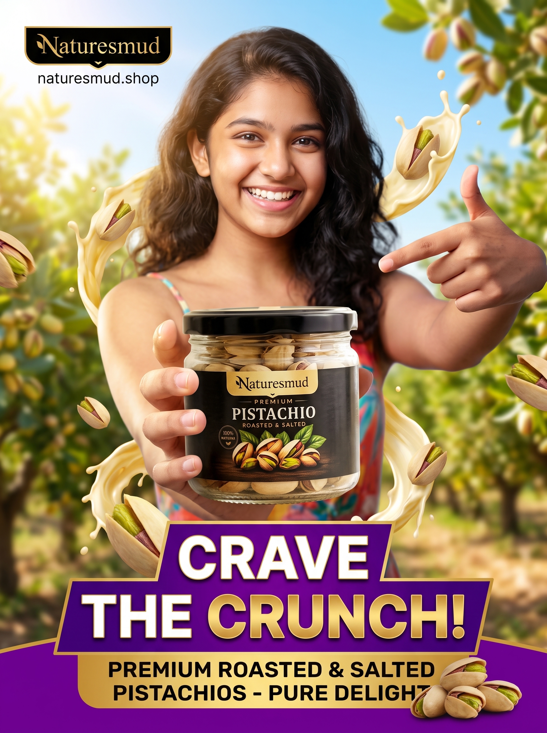 Premium Pistachio Roasted & Salted thumbnail 6