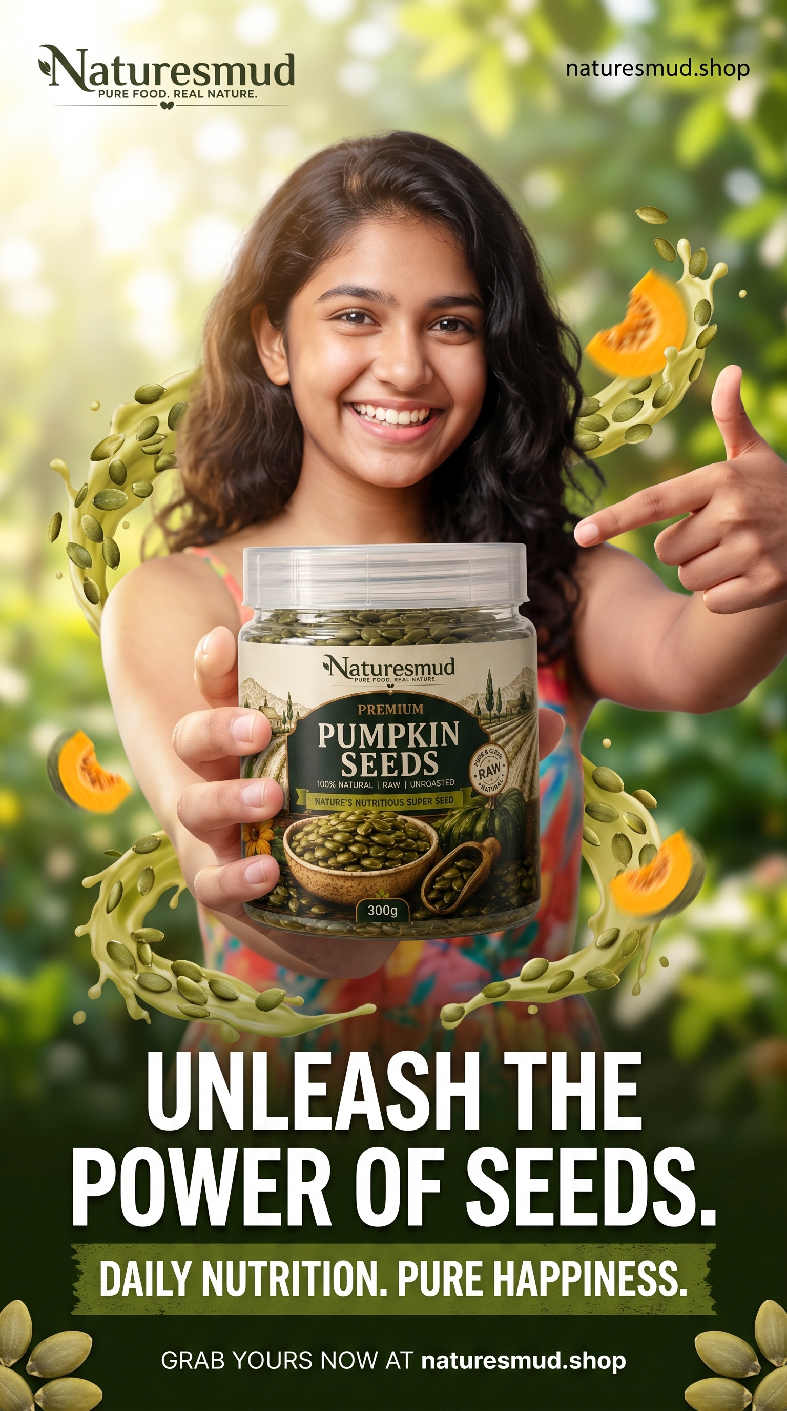 Pumpkin Seeds - Official Product Poster
