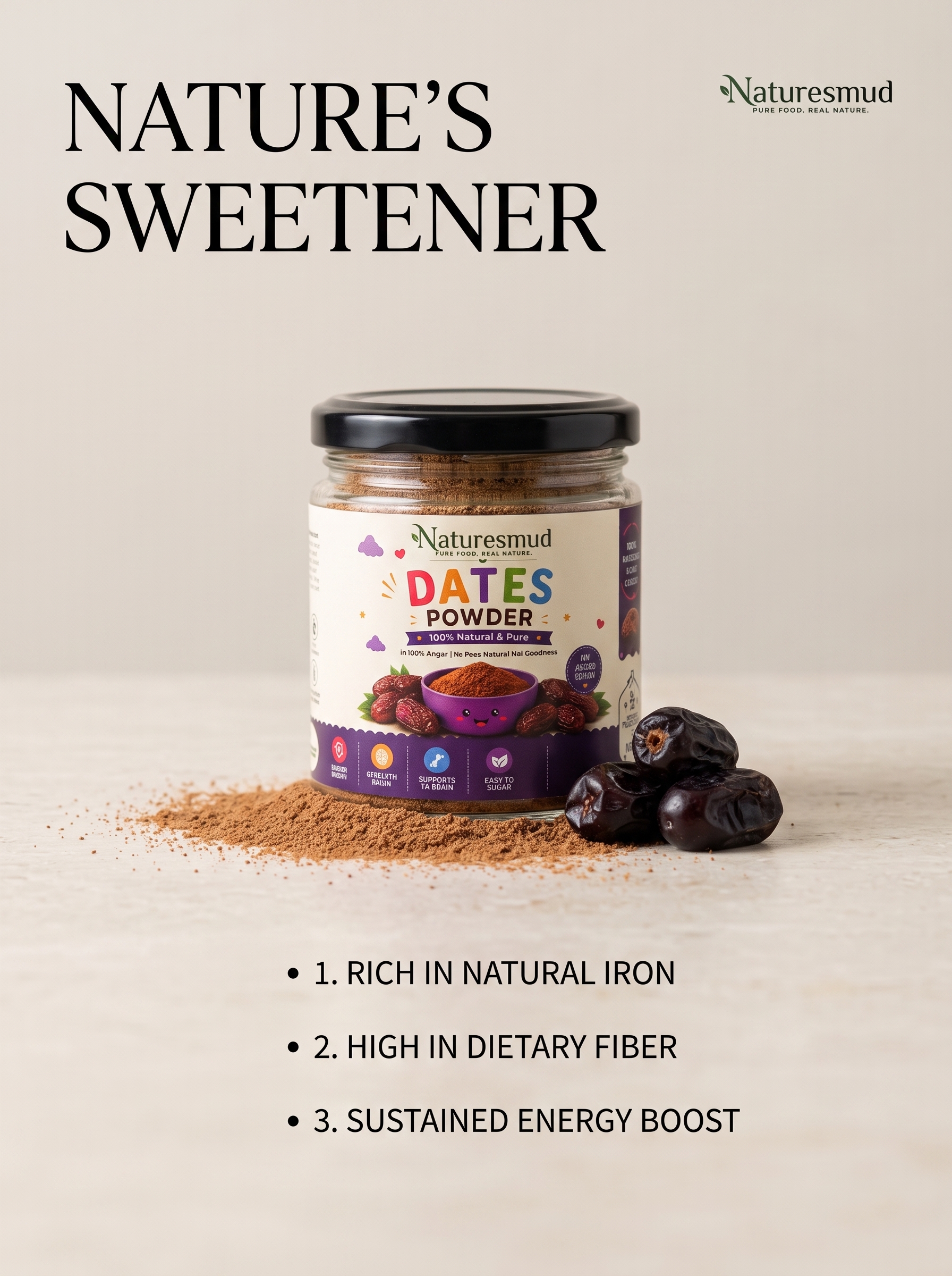 Sugar-Free Baking and Traditional Nepali Sweets Guide: Cooking with Dates, Sweet Potato, Beetroot and Strawberry Powders thumbnail 8