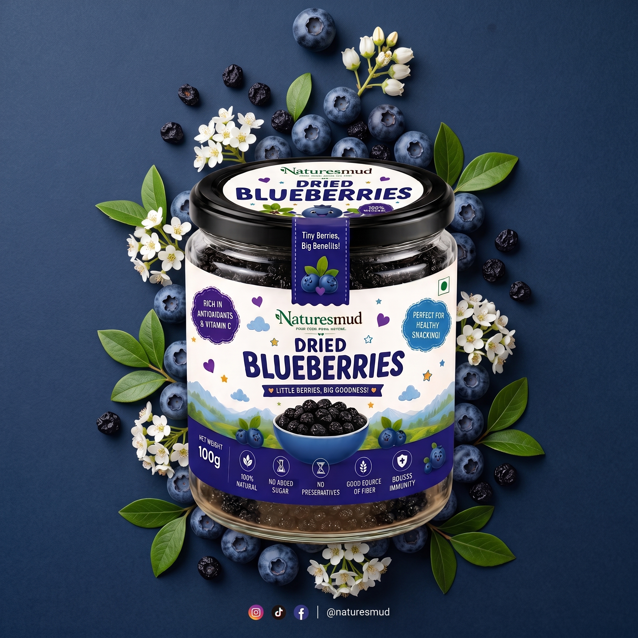 Dried Blueberries thumbnail 6