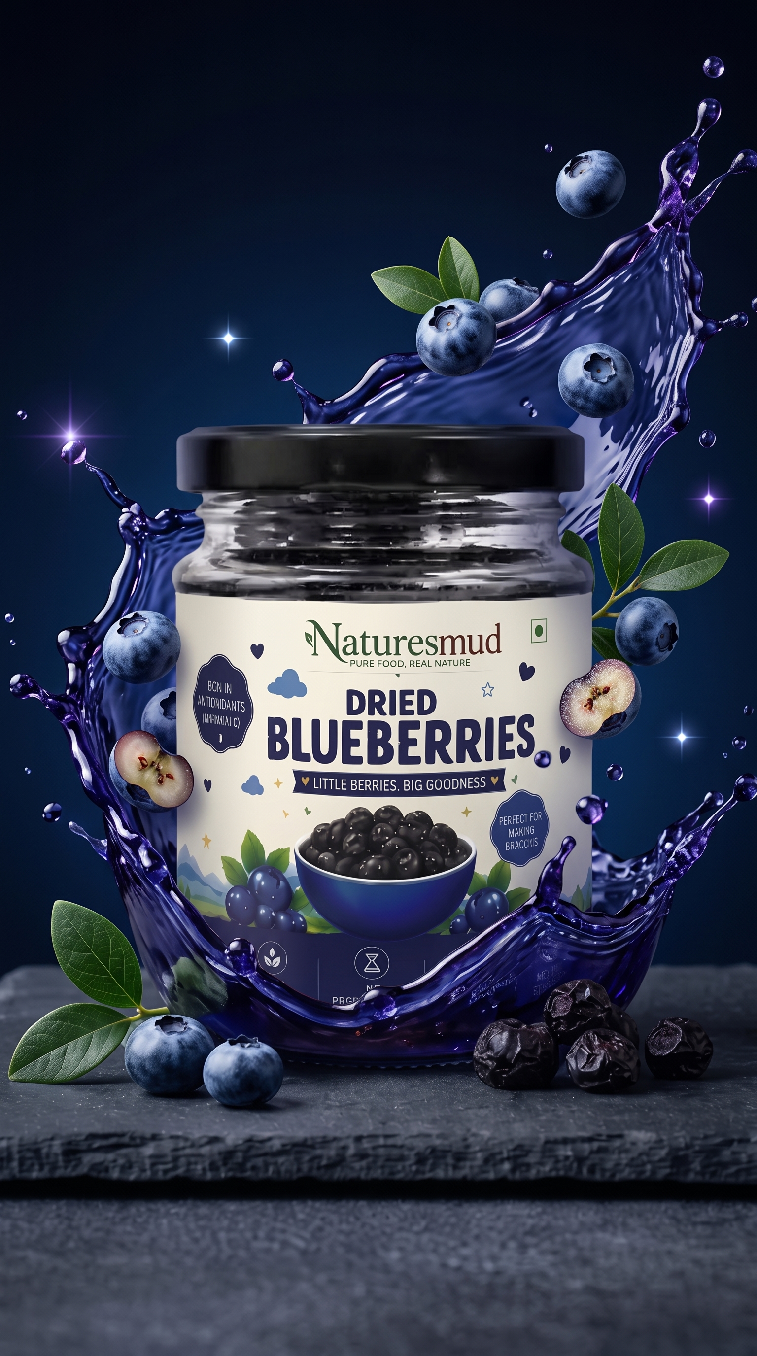 Dried Blueberries thumbnail 3