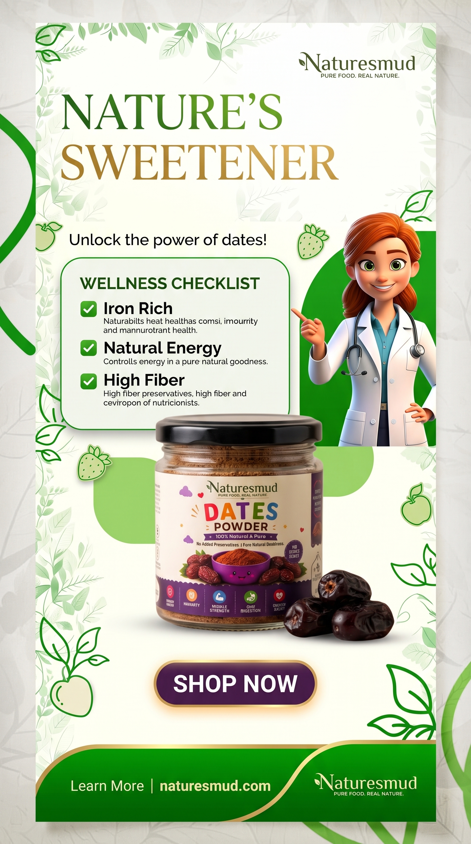 Sugar-Free Baking and Traditional Nepali Sweets Guide: Cooking with Dates, Sweet Potato, Beetroot and Strawberry Powders thumbnail 5