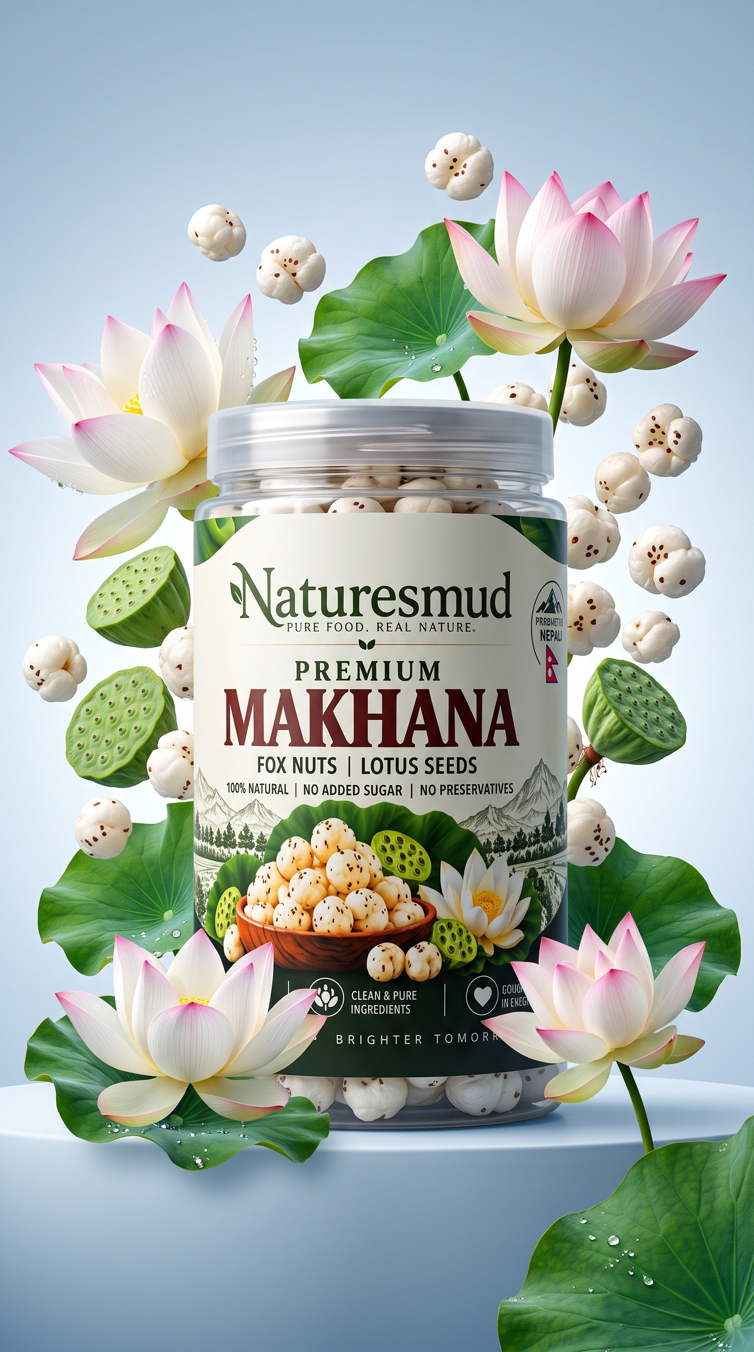 Makhana (Fox Nuts) alternate view