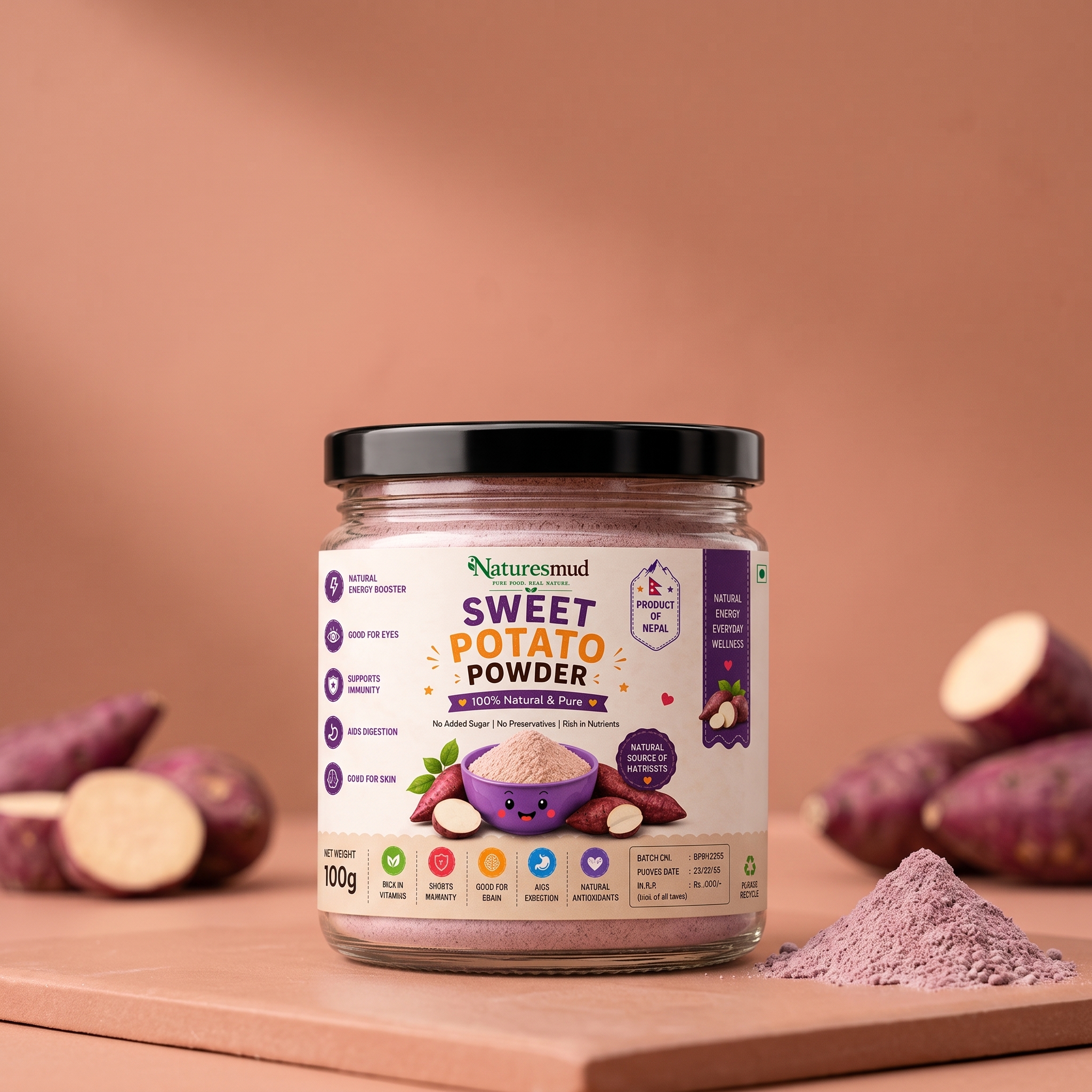 Sweet Potato Powder thumbnail 5